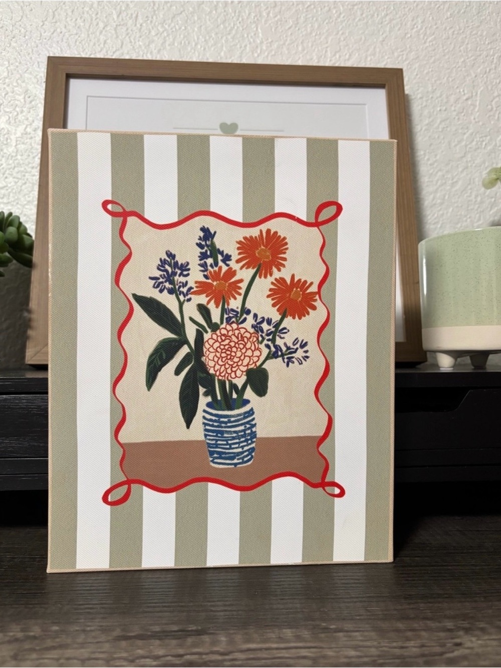 Beautiful Stretched Canvas (NWOT)